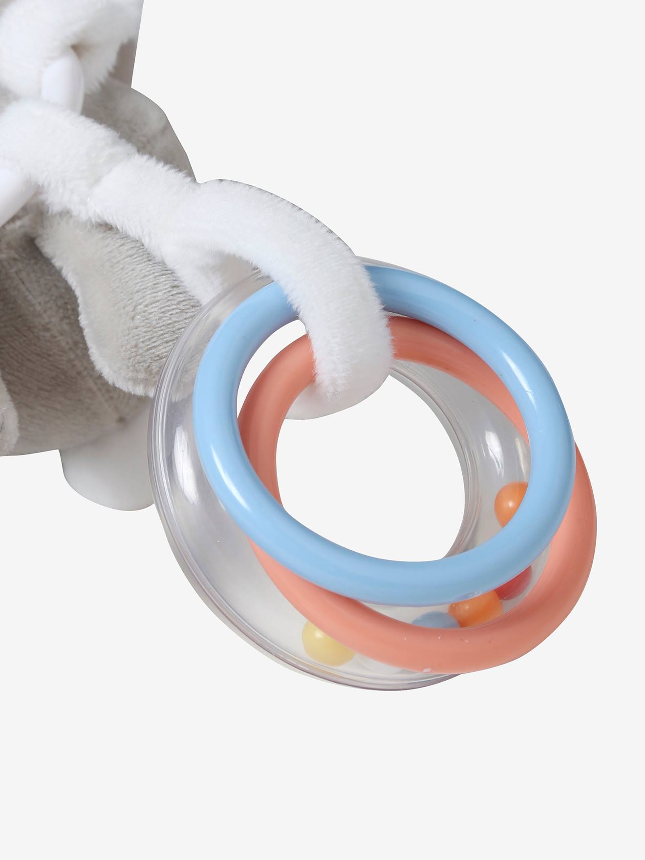 Vertbaudet Baby Lernspielzeug KOALA mit Clip - rosa/koala