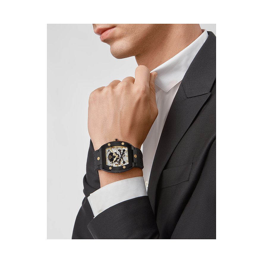 Philipp Plein Herrenuhr The Skeleton