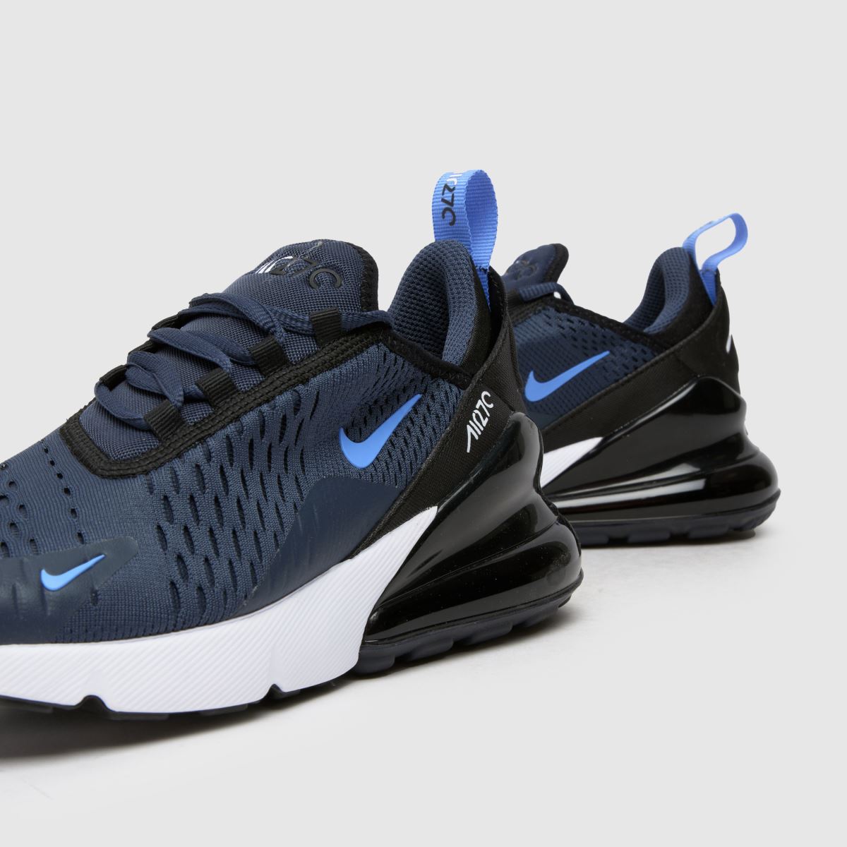 Nike marinblå Air Max 270 Pojkar Ungdomsskor