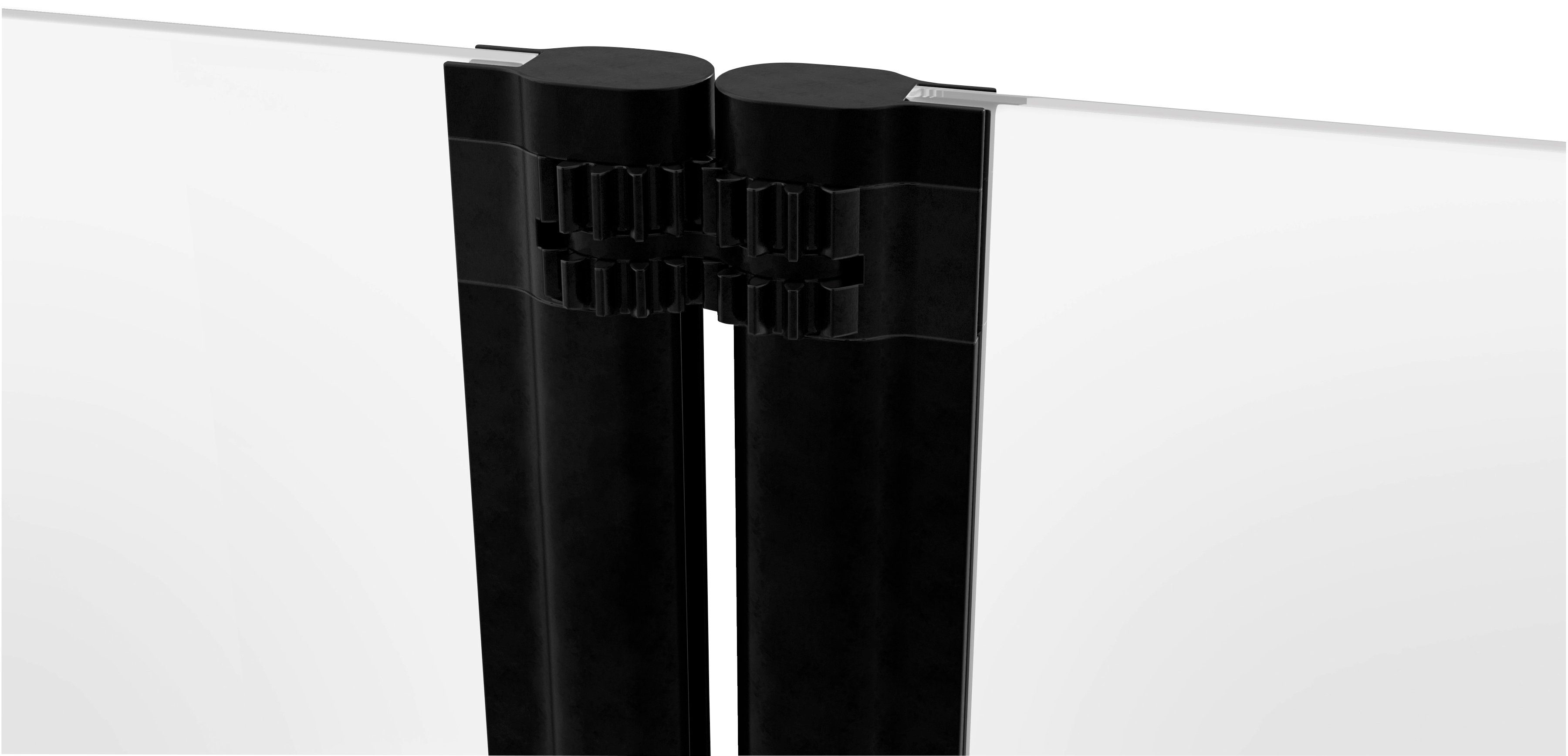 Marwell Badewannenfaltwand FACTORY, Einscheibensicherheitsglas, (3 tlg), Breite: 125 cm