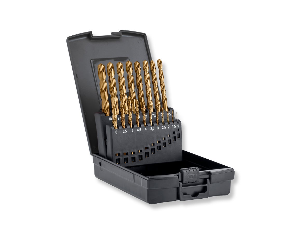 e.s. HSS-Co Metall-Spiralbohrer-Satz inox