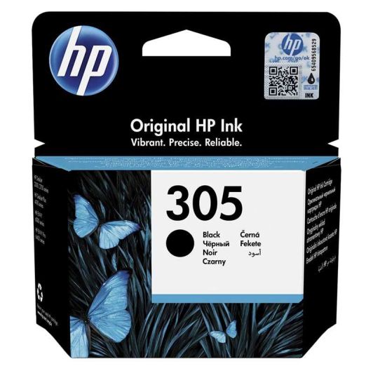 Cartuș de cerneală neagră HP 305 autentic (3YM61AE)