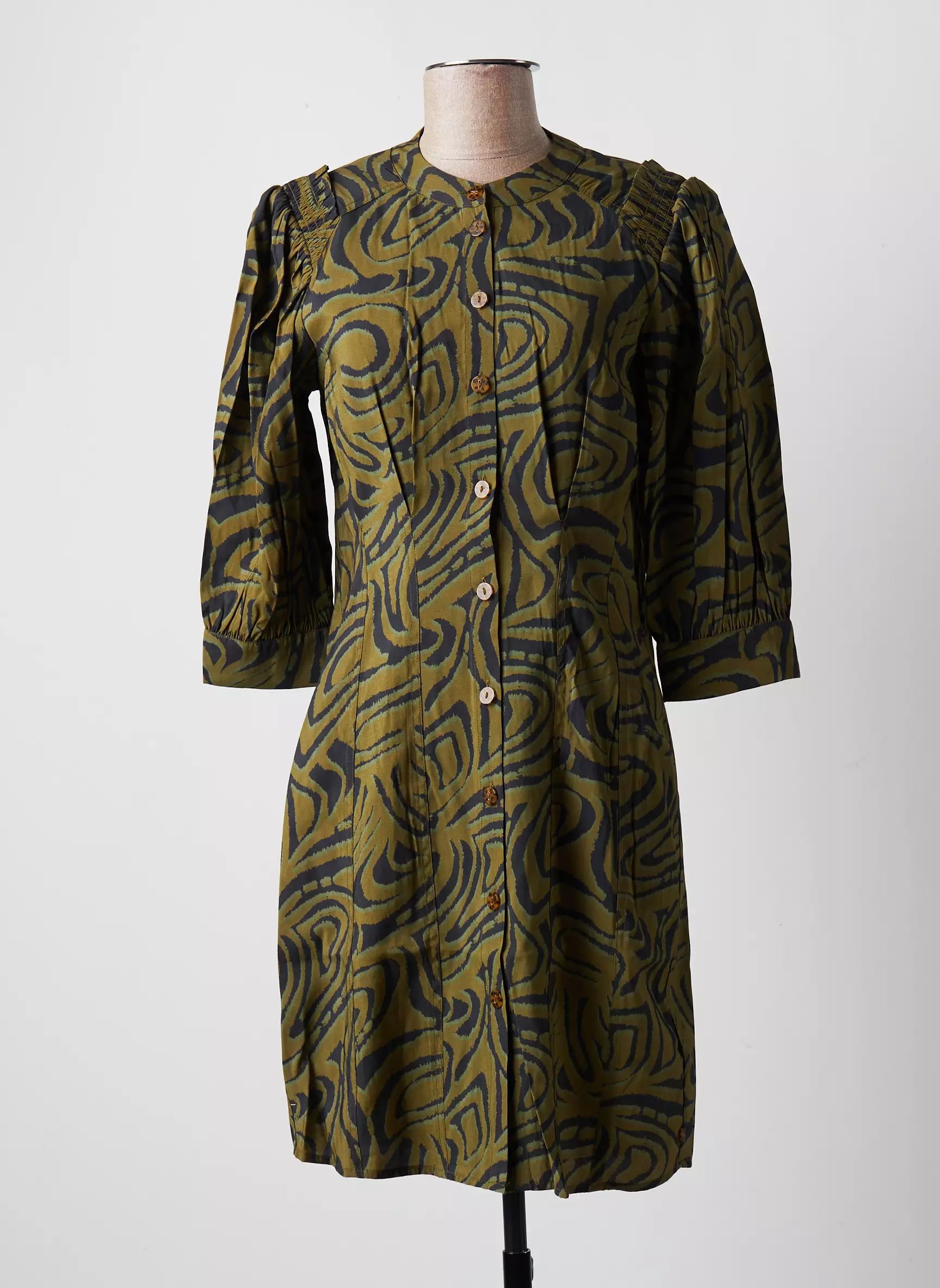 Maison Scotch Robes Mi Longues Femme couleur vert