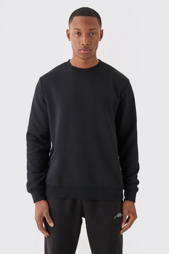 Basic Rundhals-Sweatshirt