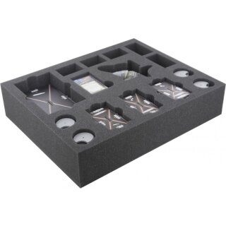 Feldherr 70 mm Full-Size Schaumstoffeinlage für Star Wars Armada: Angriffsfregatte und Zubehör