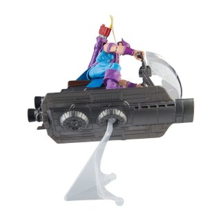 Avengers Marvel Legends Actionfigur: Hawkeye with Sky-Cycle