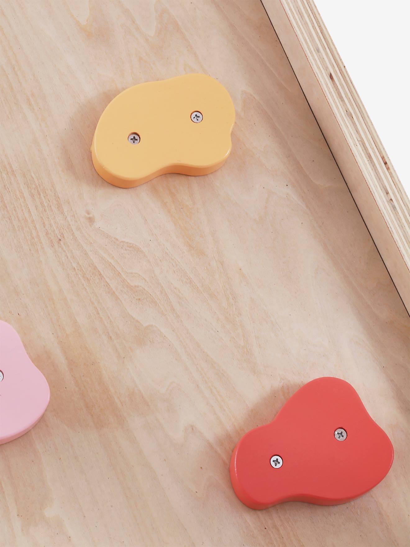 Vertbaudet Kinder Indoor-Klettergerüst, Holz FSC - natur