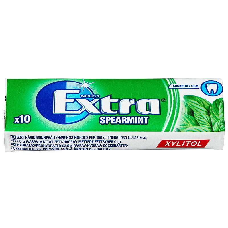 Extra Extra 14 g Spearmint