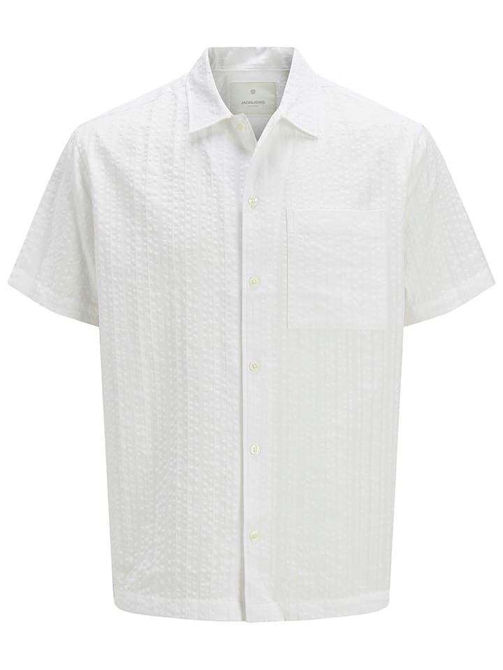 Jack & Jones Hemd - Regular fit - in Weiß günstig kaufen
