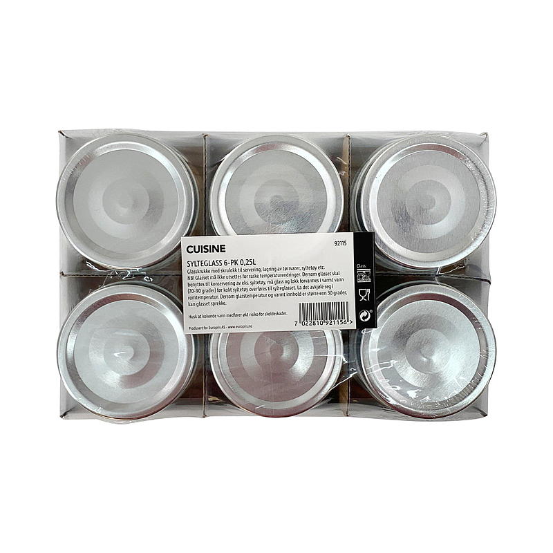 Cuisine Sylteglass 6-pk 0,25 l
