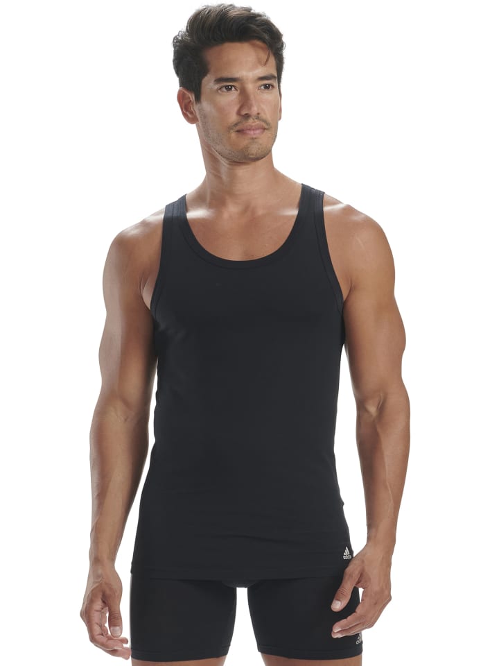 adidas Tanktop BASIC in Schwarz günstig kaufen XXL