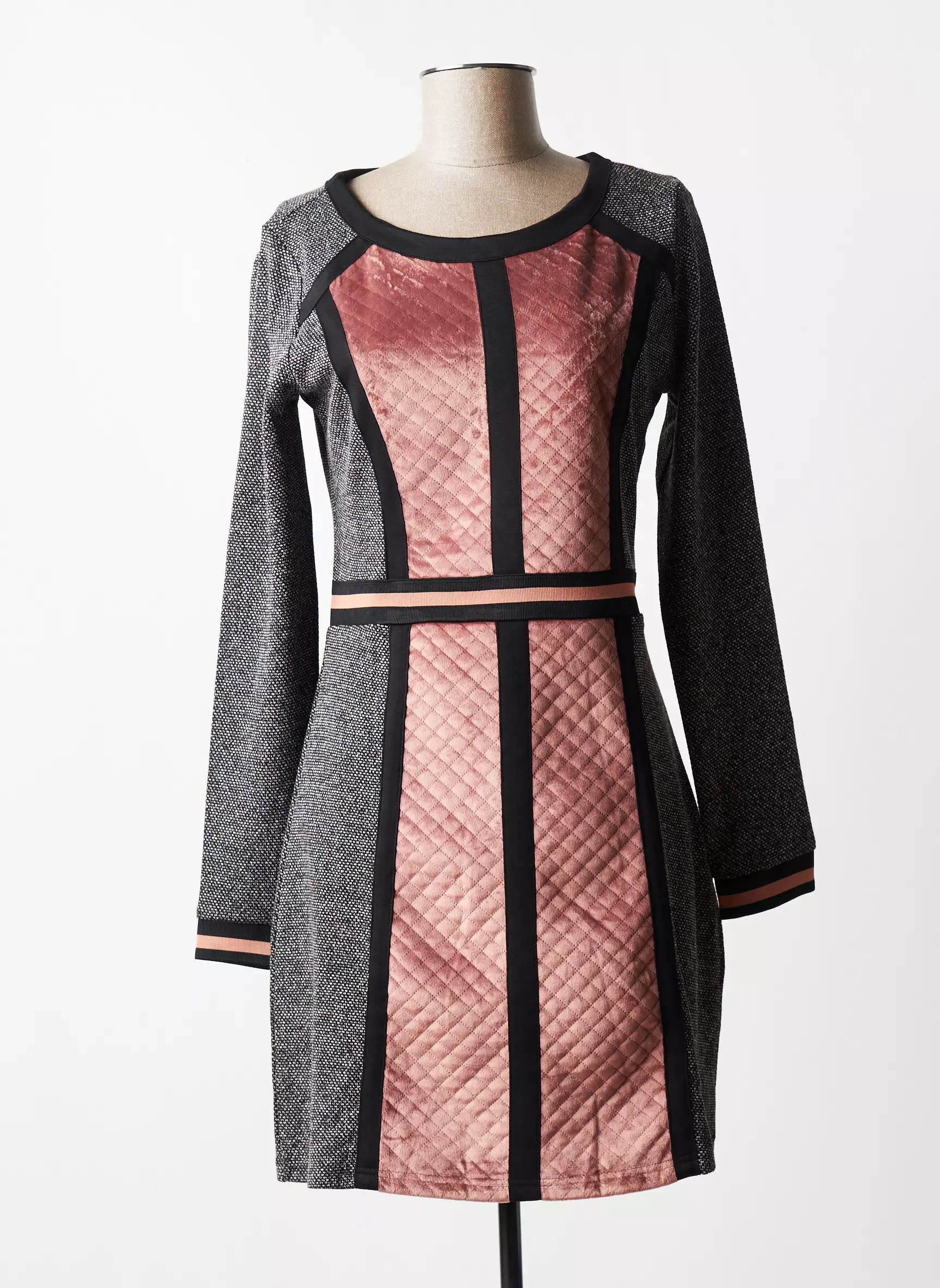 Smash  Robes Mi Longues Femme couleur rose