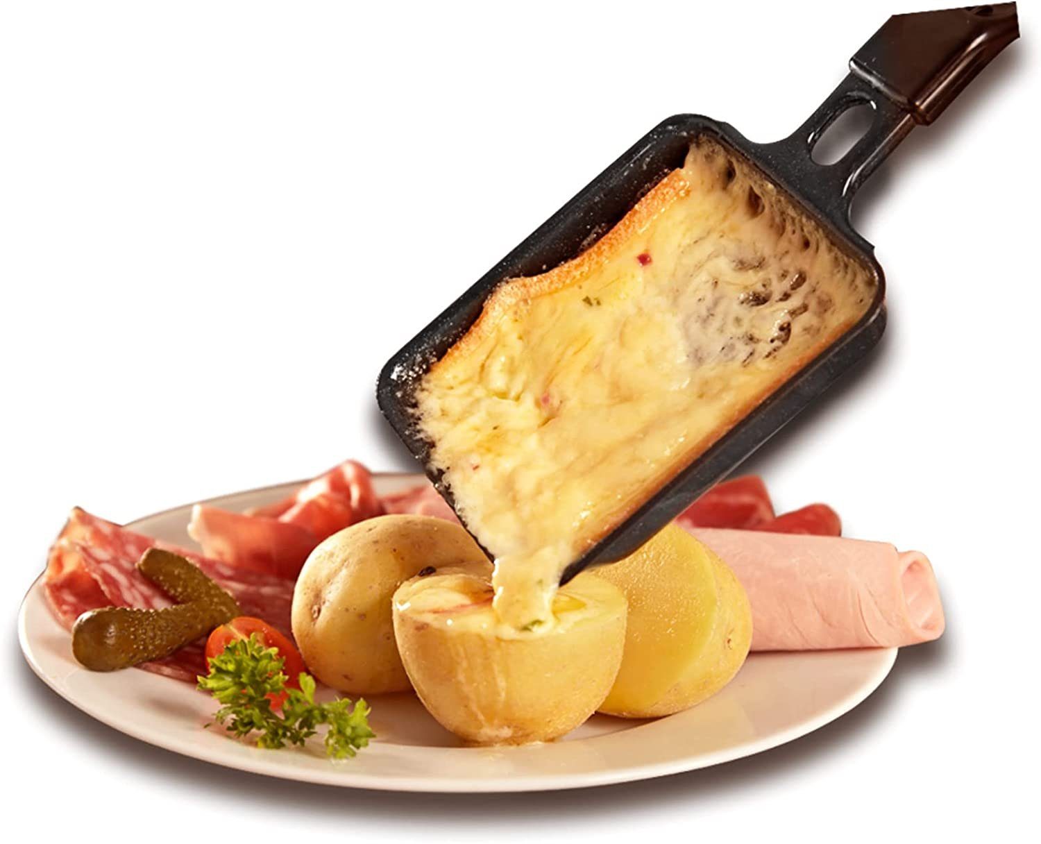 MELISSA Raclette 16300026 Raclette-Grill für 8 Personen, 1200 W