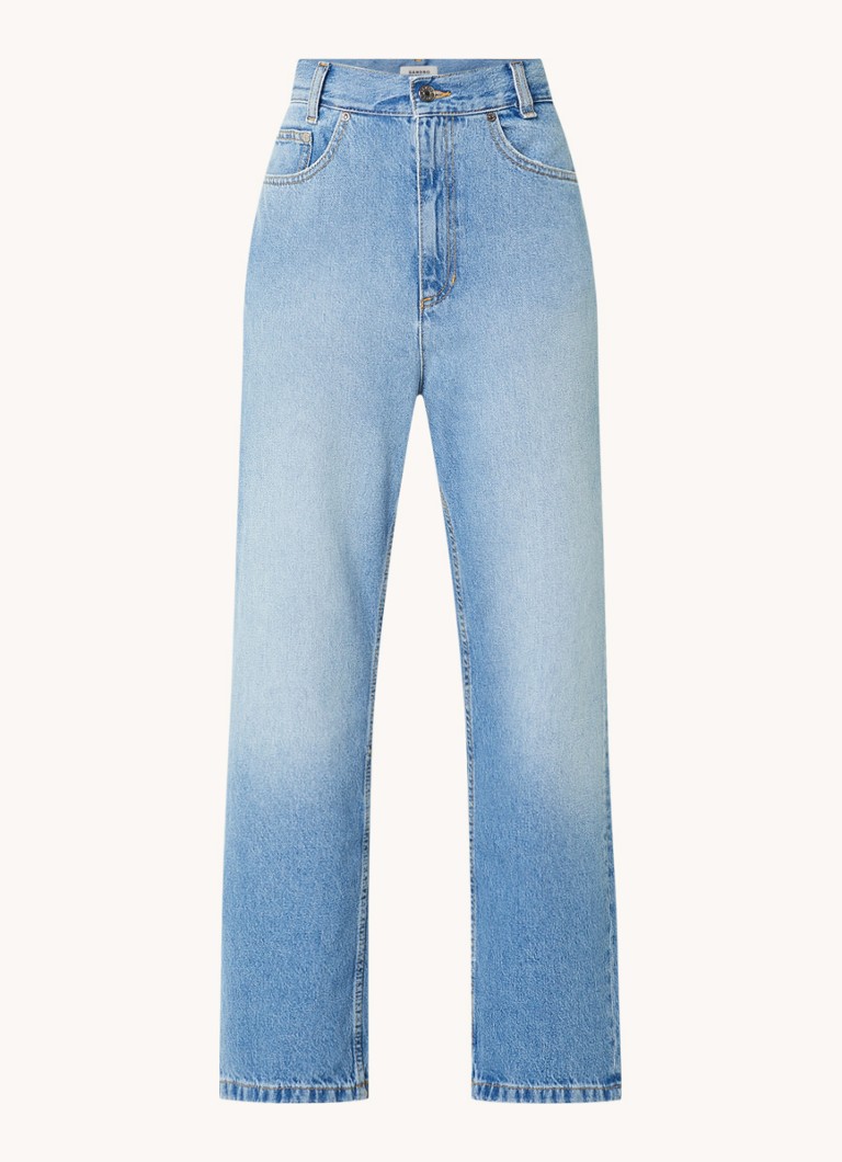 Jean court ample taille haute Sandro avec poches latérales