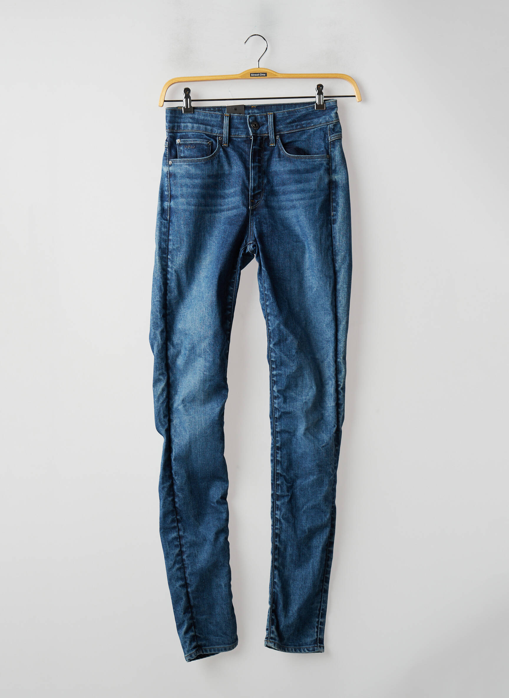 G Star Jeans Skinny Femme couleur bleu