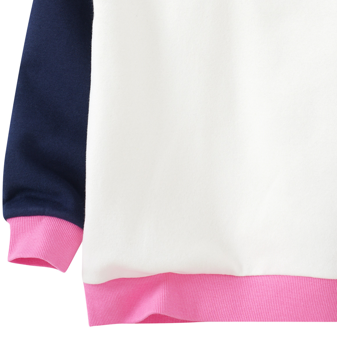 Mädchen Hoodie mit Colourblocking