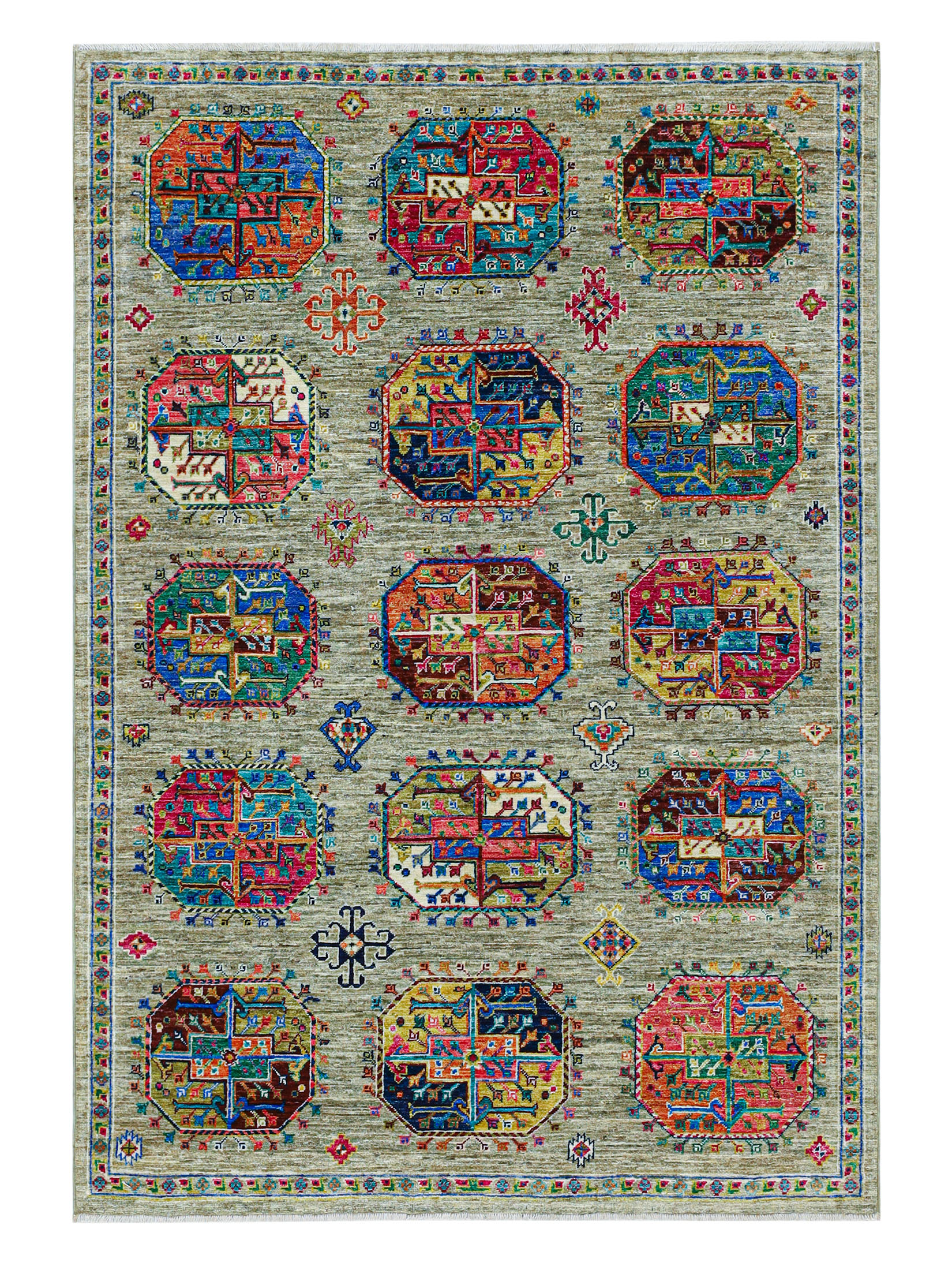 Buchara Ghazni ca. 149 x 212 cm, Unikat / Einzelstück