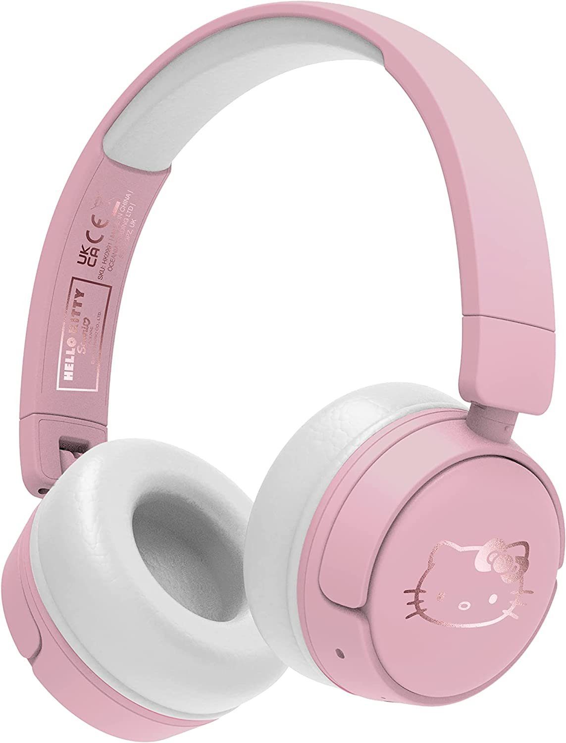 OTL Hello Kitty Bluetooth Kinder Kopfhörer Bluetooth-Kopfhörer (Bluetooth, 3,5-mm-Audio-Sharing-Kabel im Lieferumfang enthalten)
