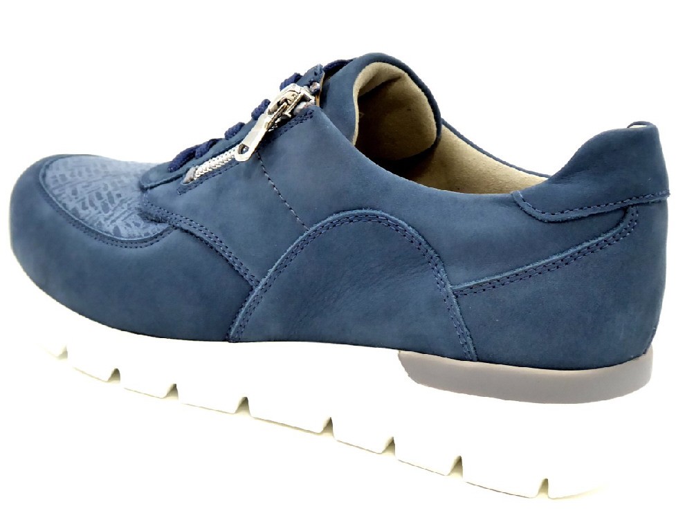 WALDLÄUFER Freizeit Schnürer blau