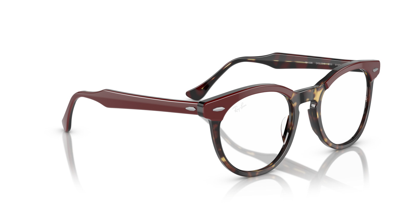 EAGLE EYE OPTICS - Bordeaux lucios pe galben Havana