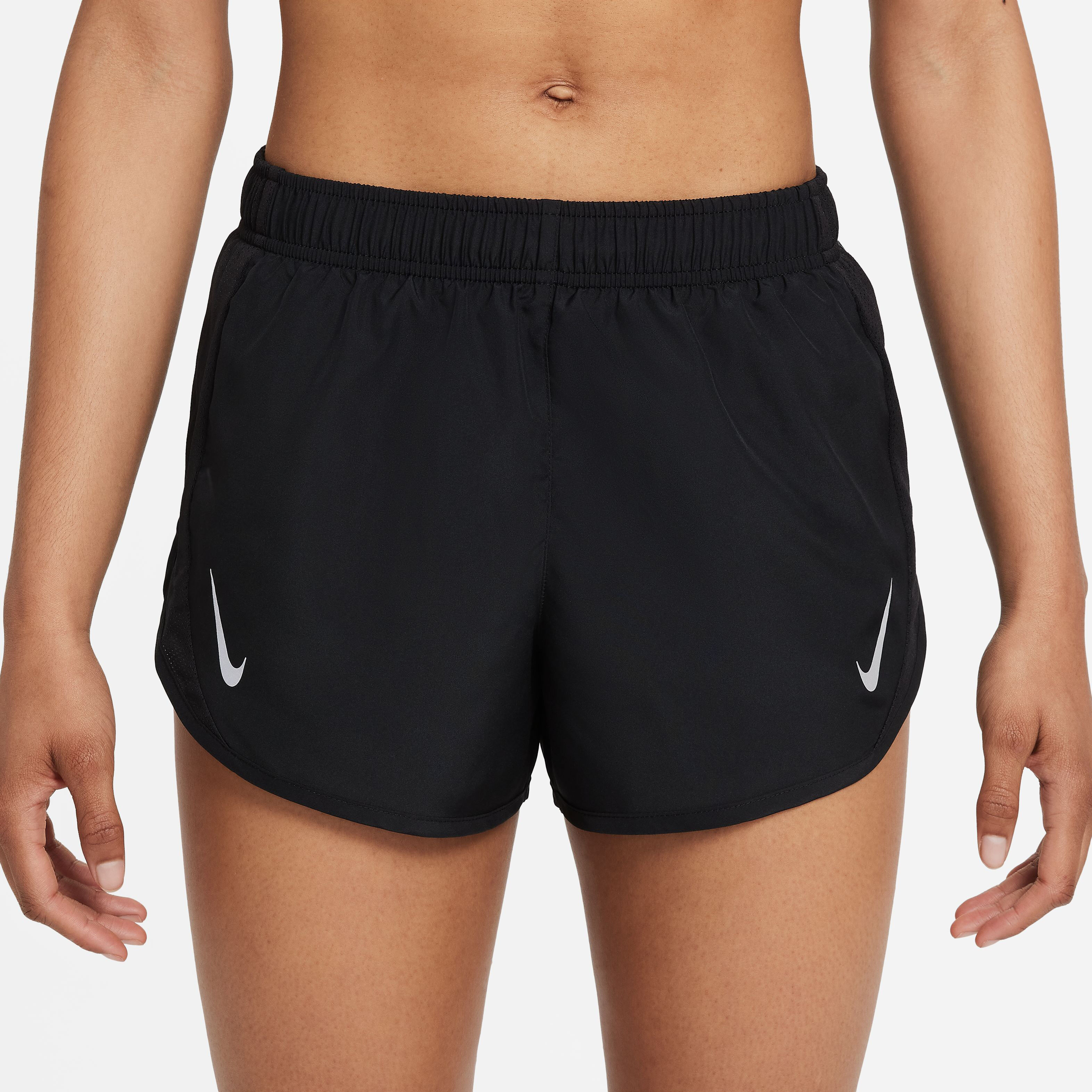 Dri-Fit Tempo Race Shorts Damen - Schwarz, Grau