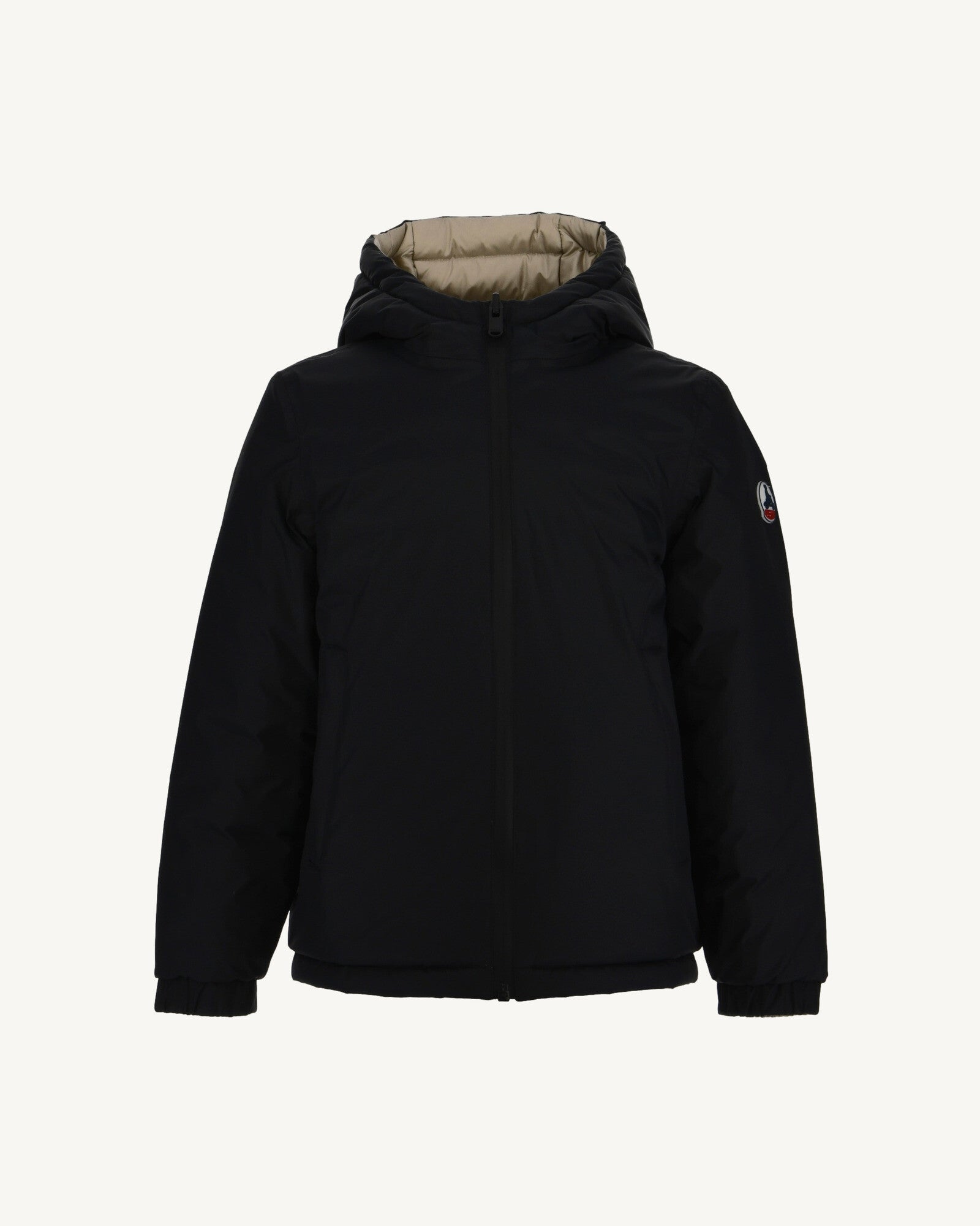 Doudoune réversible enfant Noir/Beige Zurich