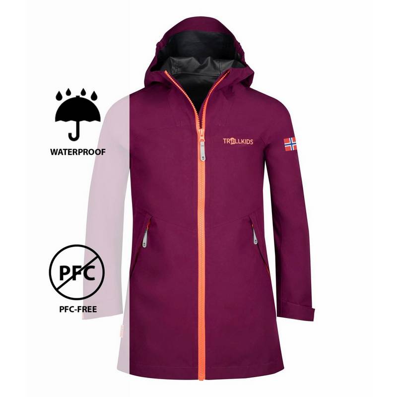 Trollkids Lillehammer Regenjacke Mädchen