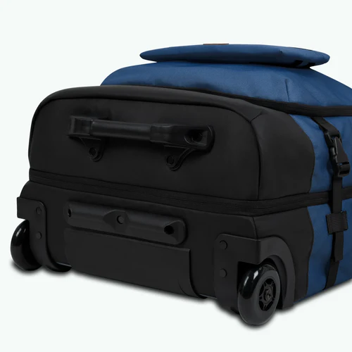 Shiraz medium 2-wheel soft suitcase, blue