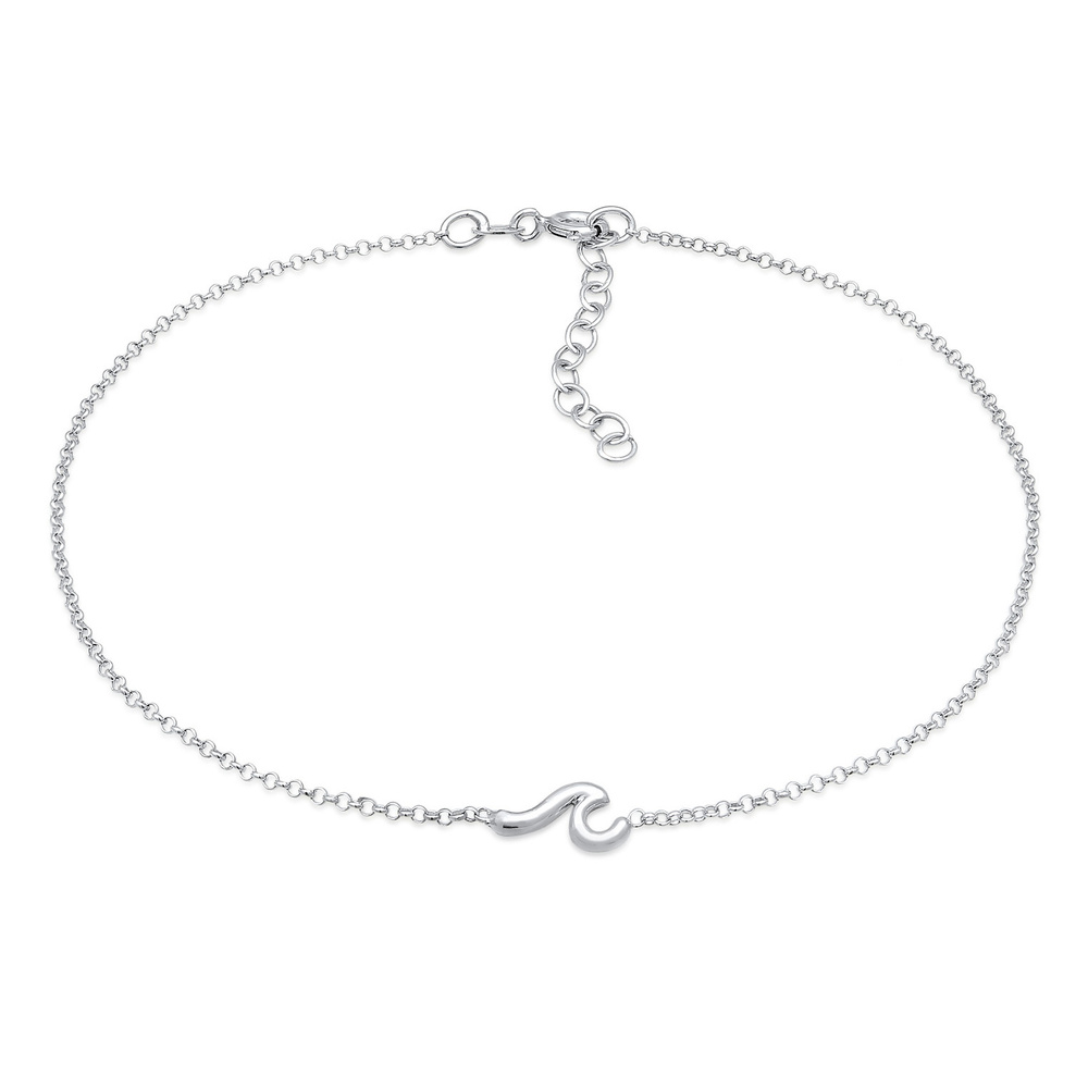Elli Elli Bracelet de Cheville Femmes Bracelet de cheville Pendentif Vagues Maritimes  Bijoux