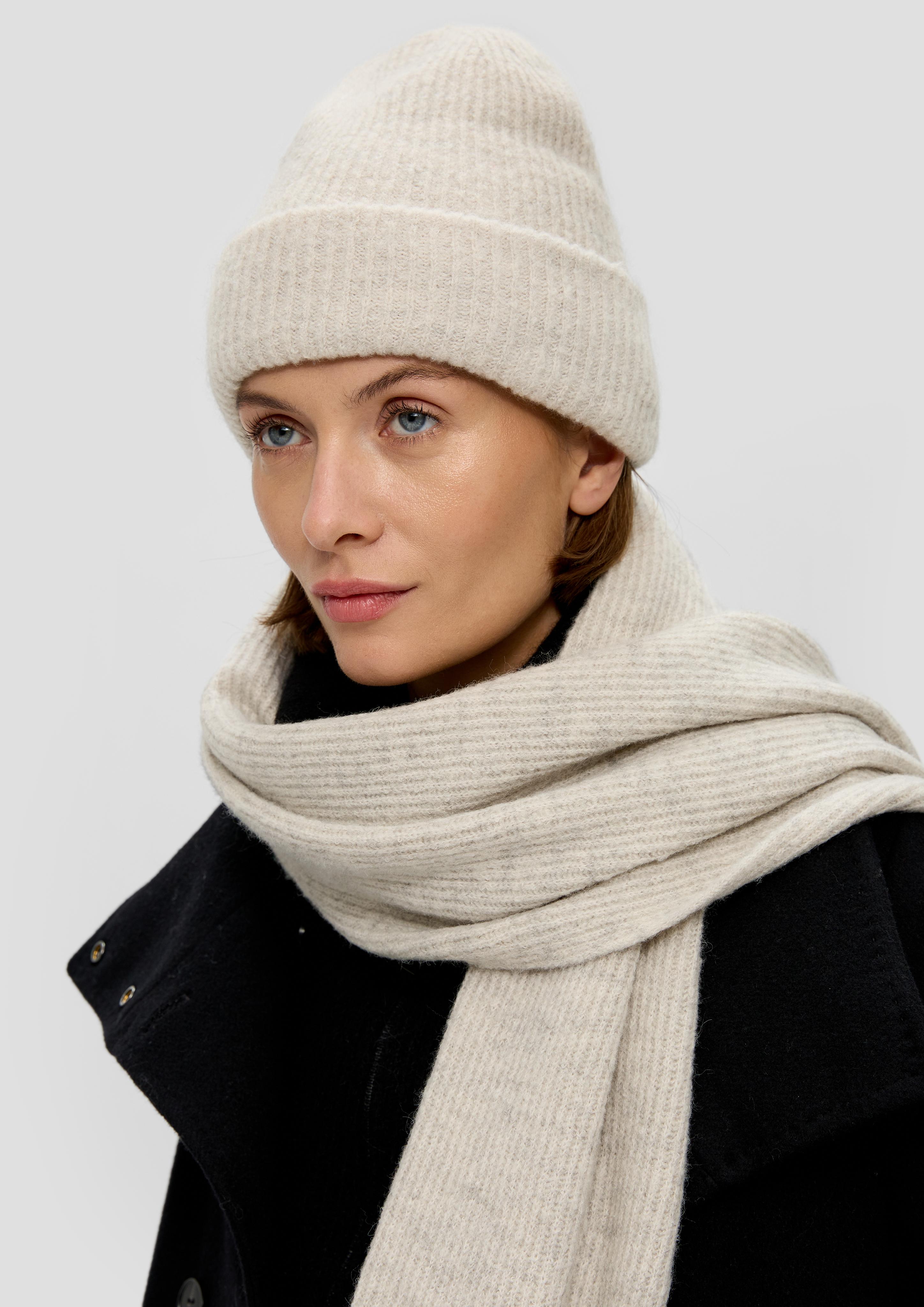 Strickmütze aus Wollmix  2133714-9103
