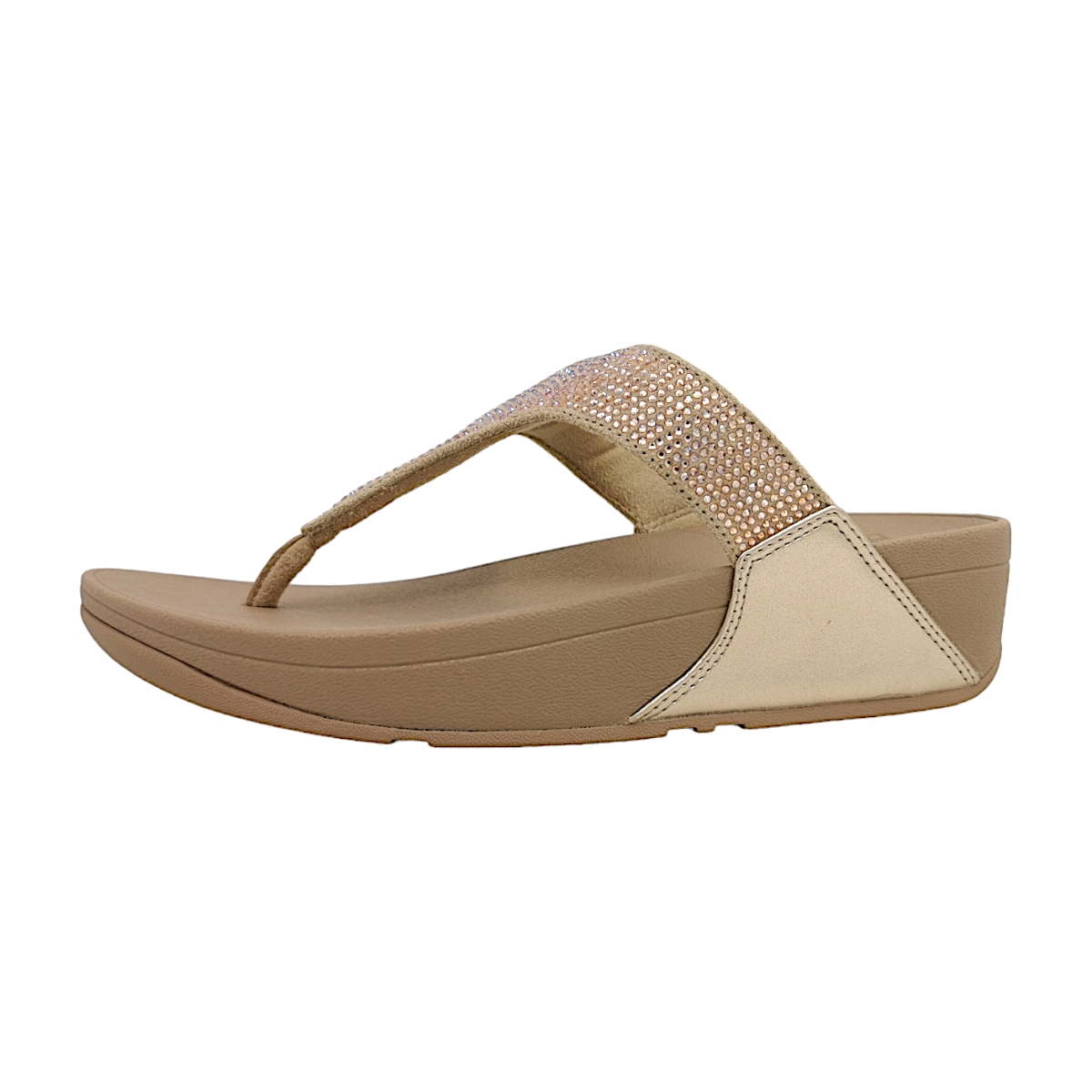 Lulu Crystal Embellished EC5-A94-030 Beige Latte Beige