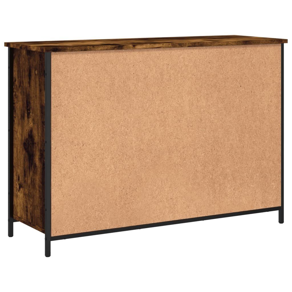 vidaXL Sideboard Sideboard Räuchereiche 100x35x70 cm Holzwerkstoff (1 St)