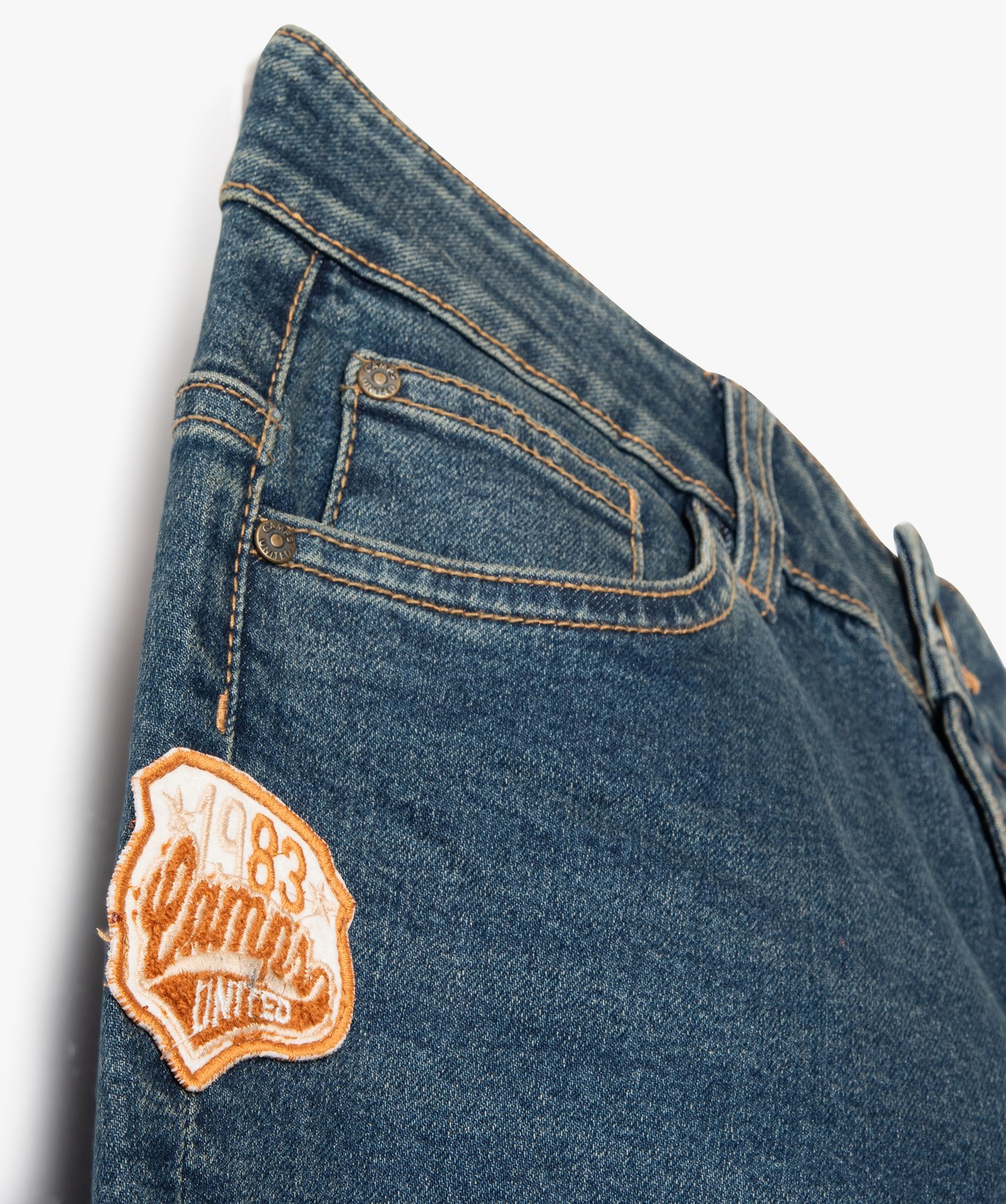 Jean Regular délavé Garçon - Camps United denim | GEMO