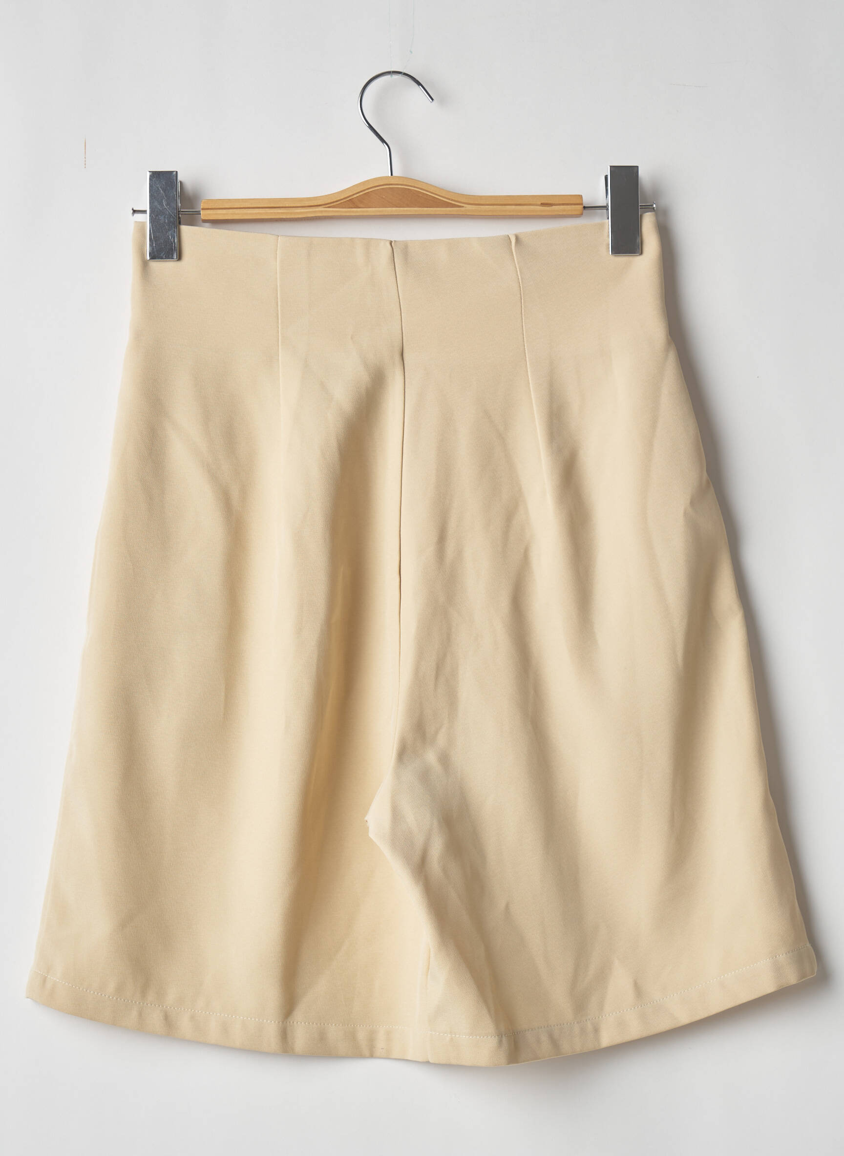 Nasty Gal Bermudas Femme couleur beige