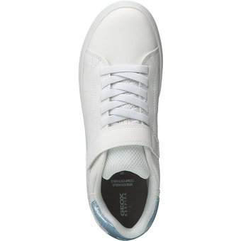 Geox J Eclyper Girl Sneaker in weiß