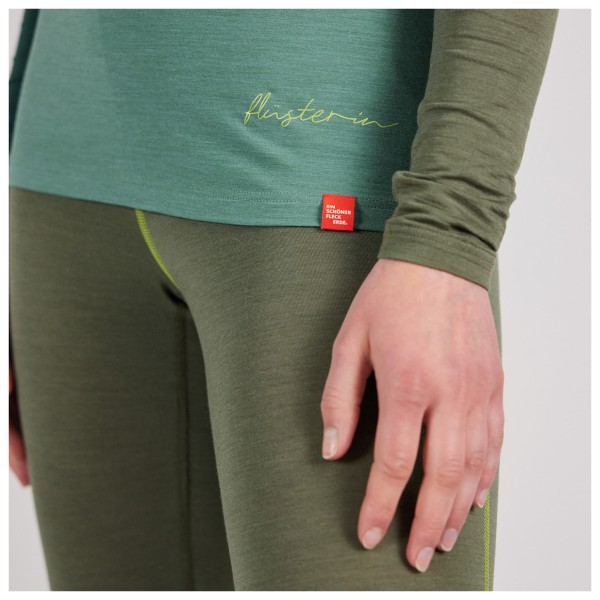 Ein schöner Fleck Erde - Women's L/S Schneeflüsterin - Longsleeve