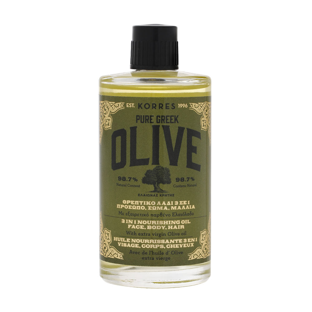 korres Huile nourrissante 3en1 Olive Hydratant & Nourrissant