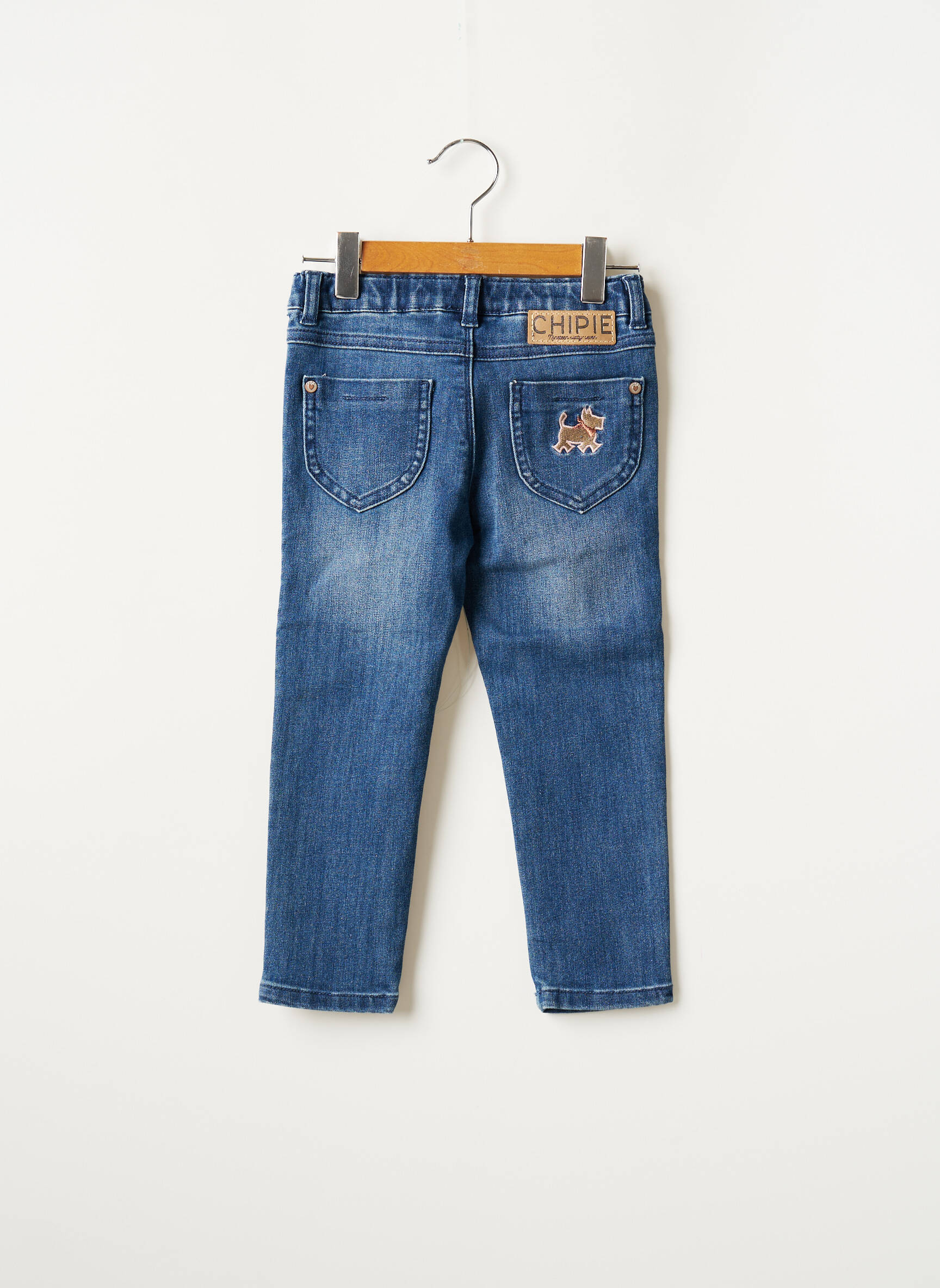 Chipie Jeans Coupe Slim Fille couleur bleu