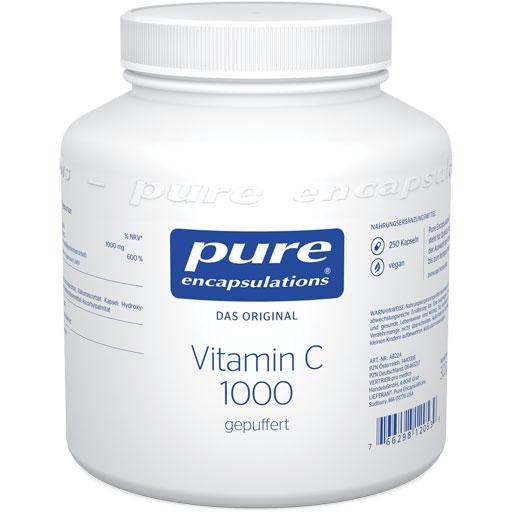 PURE ENCAPSULATIONS Vitamin C 1000 gepuff.Kps.  250 St  Kapseln