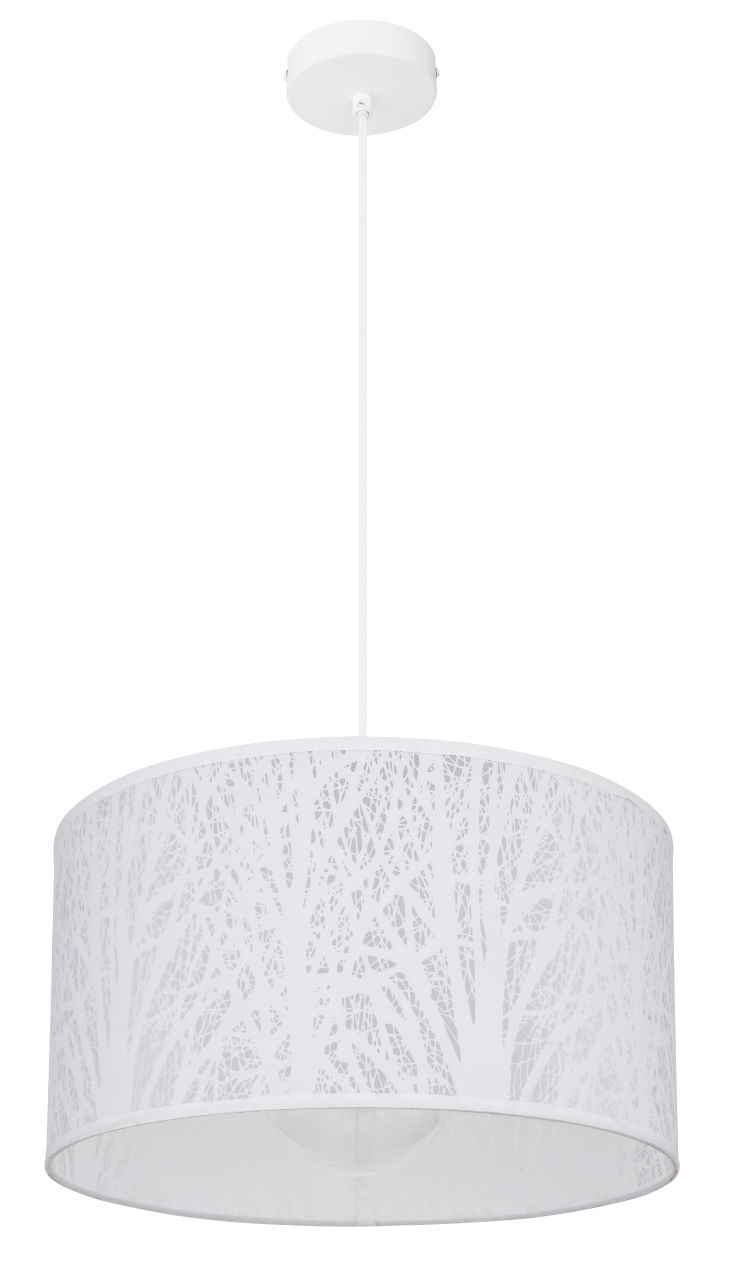 Globo Lighting - PINNI - Hängeleuchte Metall weiß, 1x E27