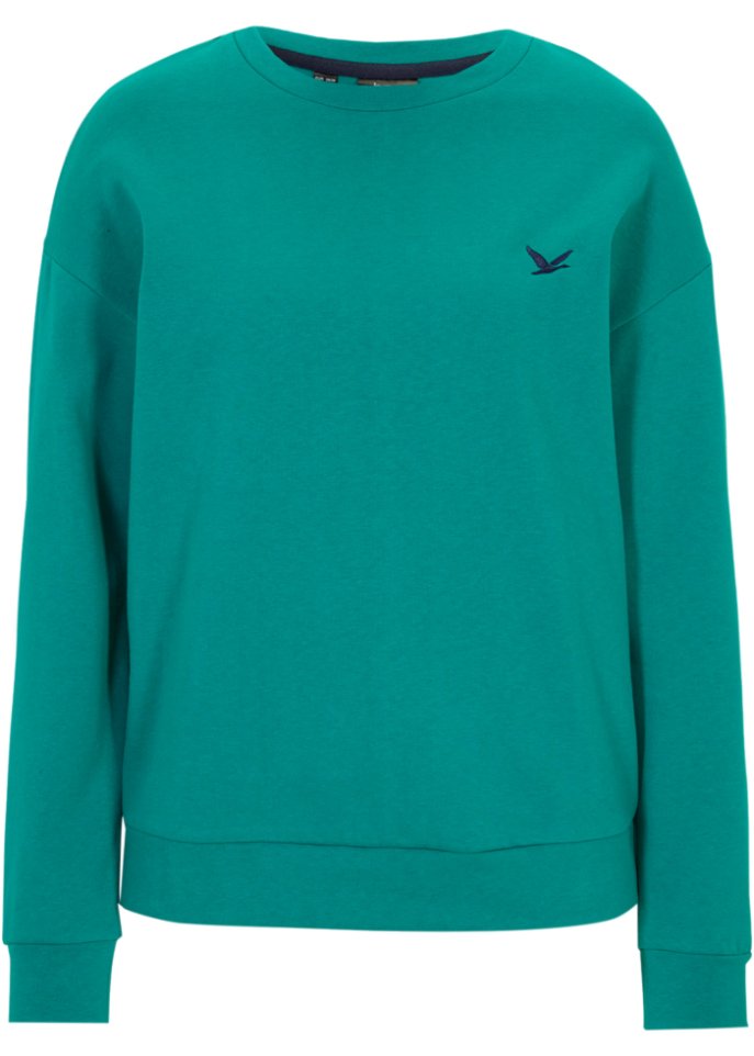 Sweatshirt mit Stickung