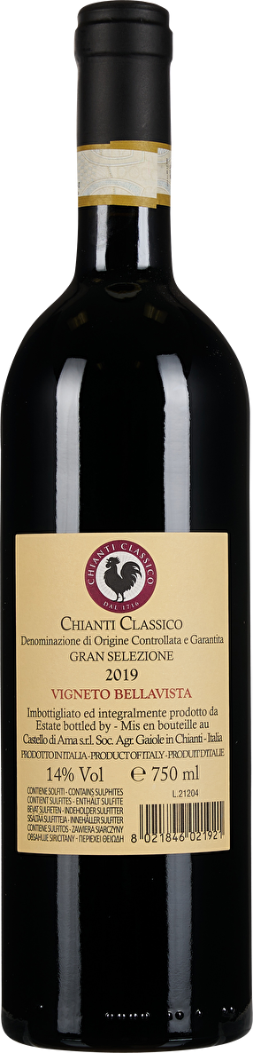 Castello di Ama Chianti Classico Gran Selezione Vigneto Bellavista 2019