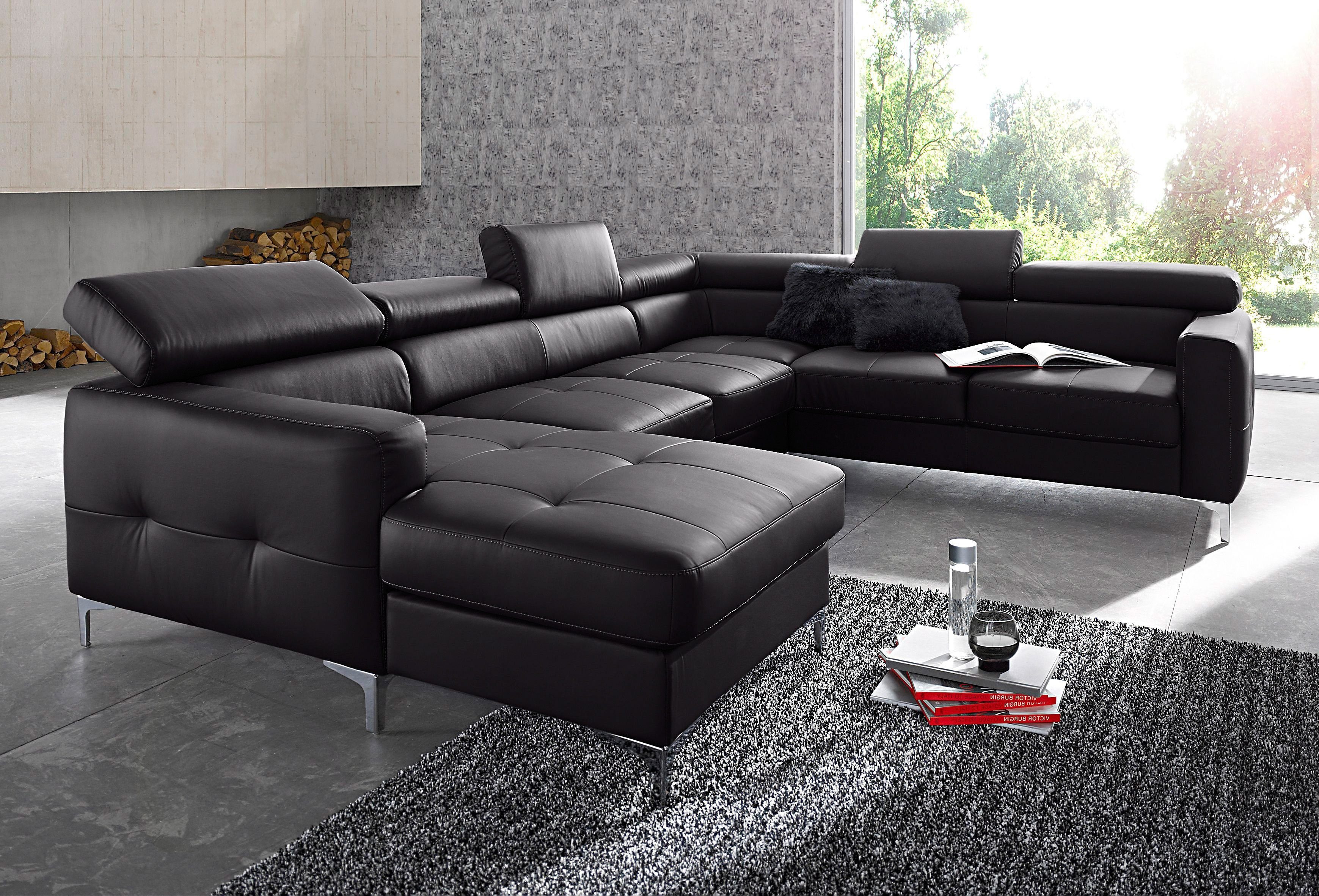 COTTA Wohnlandschaft Sammy, mit Kopfteilverstellung, optional mit Bettfunktion und Bettkasten