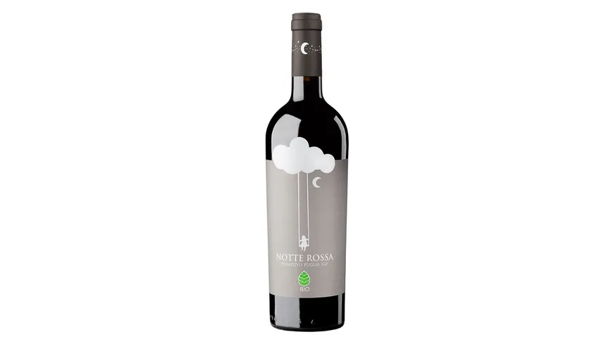 Notte Rossa Bio Primitivo Rotwein, halbtrocken 0.75 l