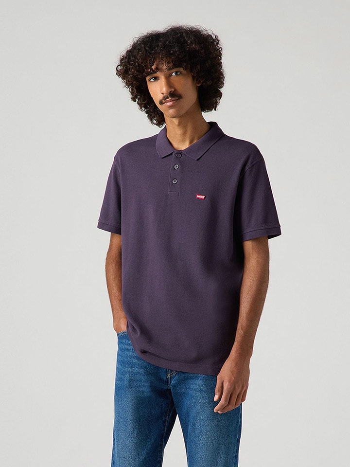 Levi´s Poloshirt in Lila günstig kaufen