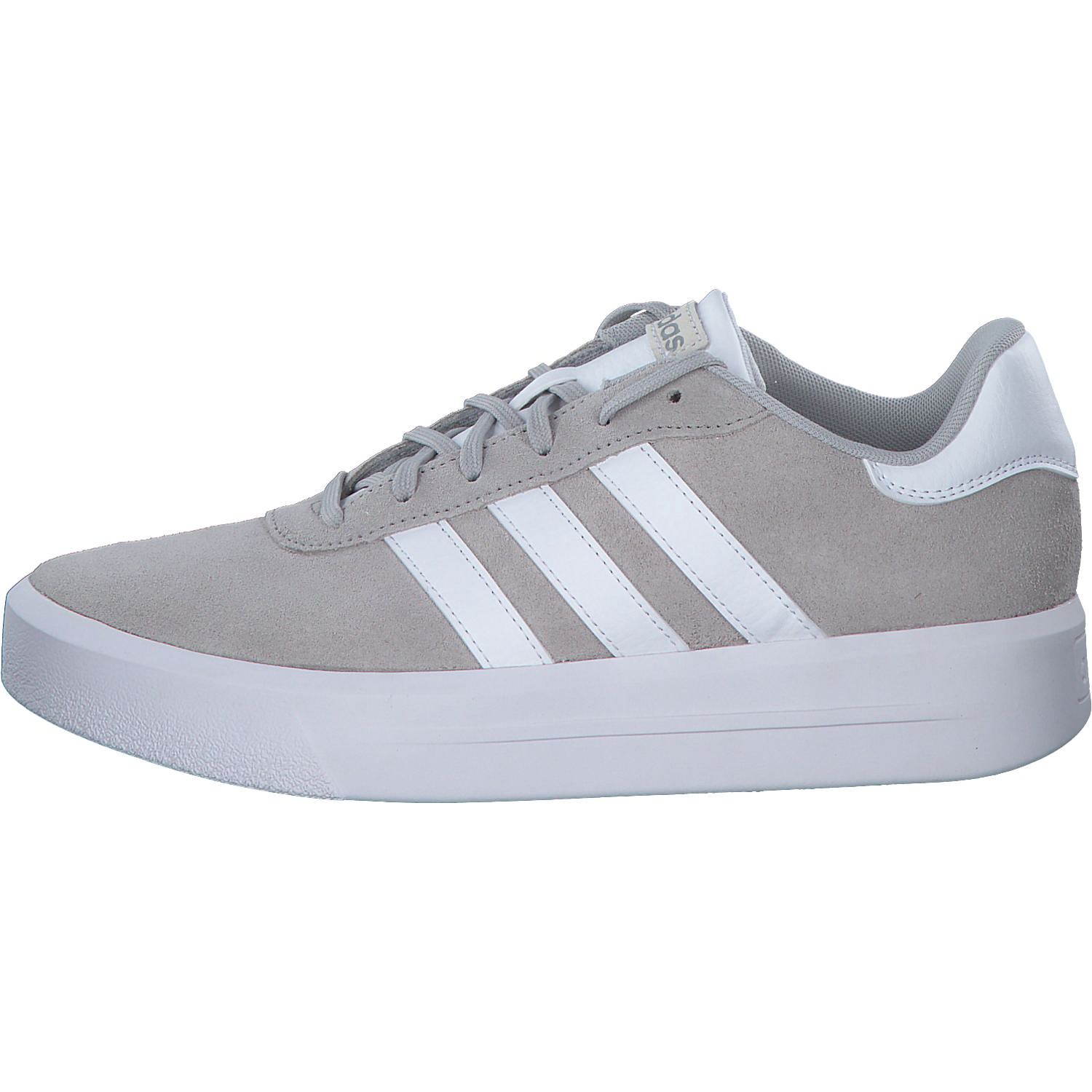 Adidas Court Platform Suede, Schnürschuhe, Grau