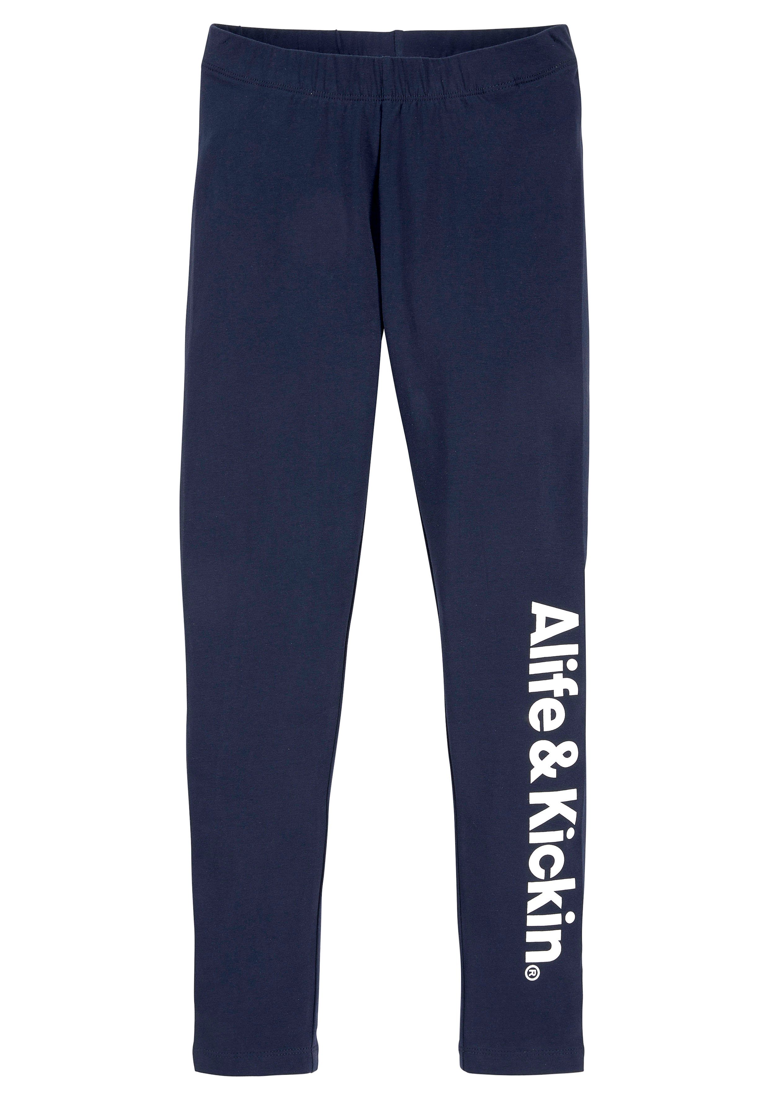 Alife & Kickin Leggings mit Logo Druck NEUE MARKE! Alife & Kickin für Kids.