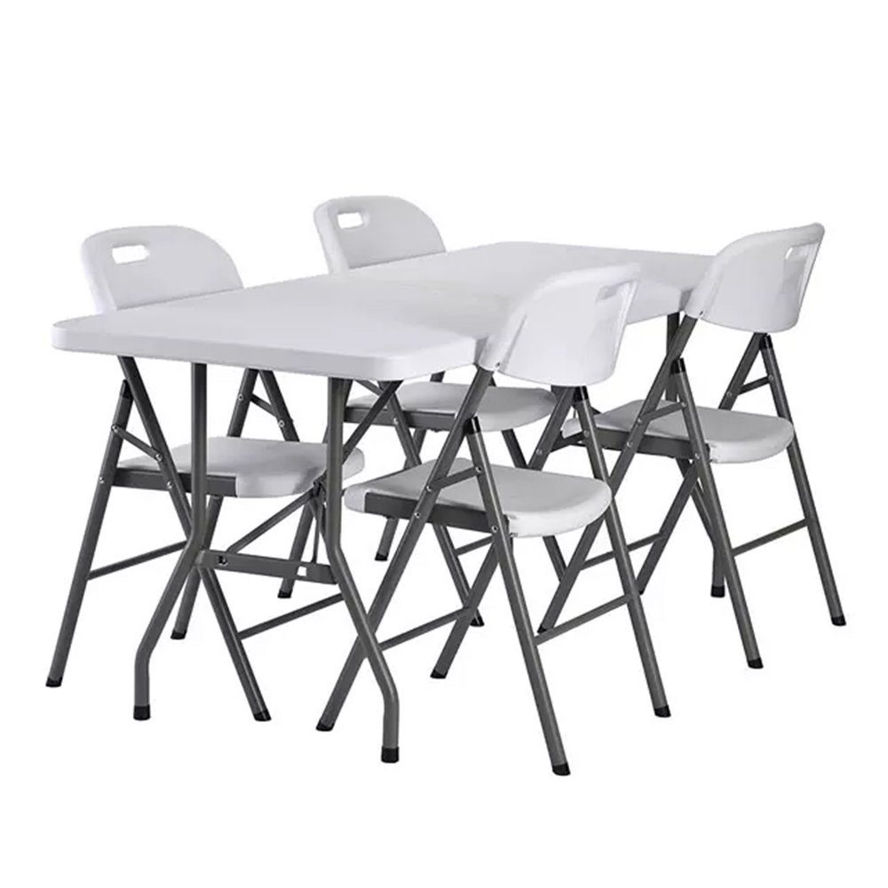GreenBlue Klapptisch GB370, Falttisch Tisch Gartentisch Buffettisch mit Traggriff 180x74x74cm