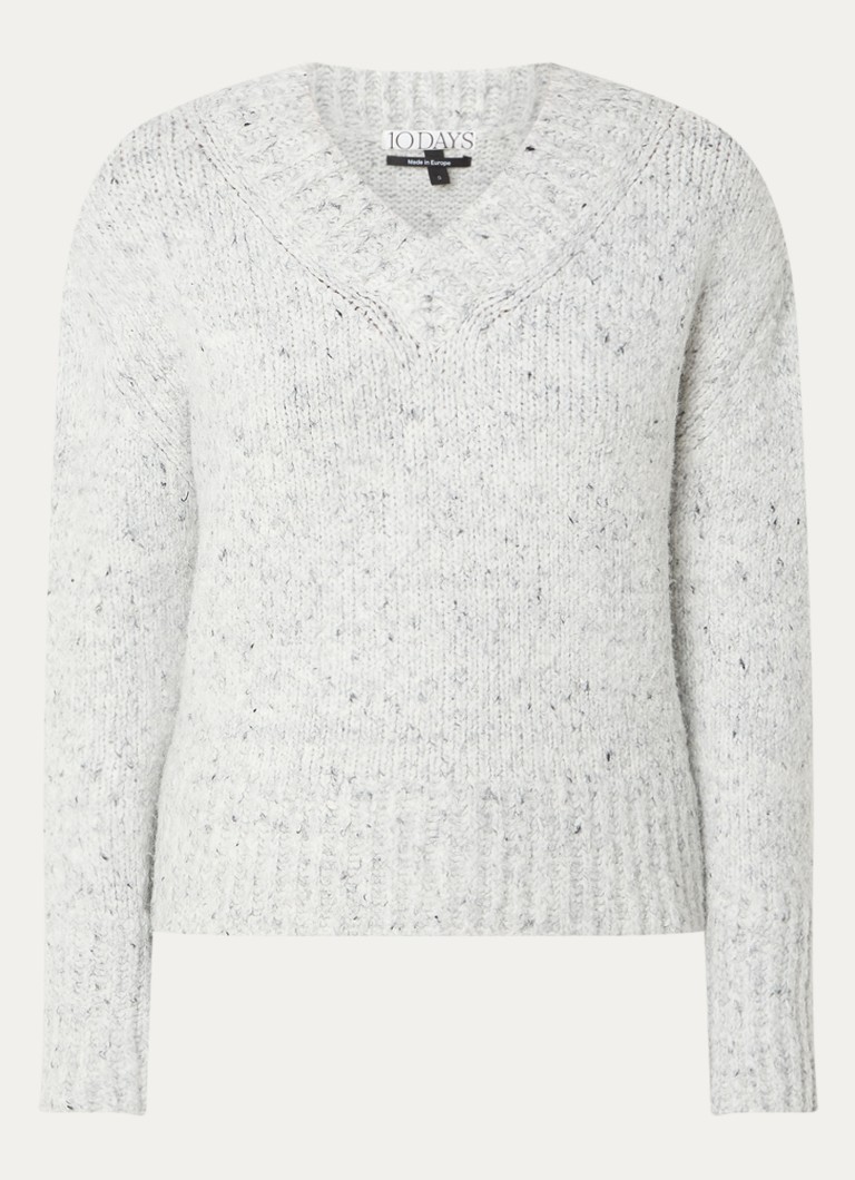 Maglione a maglia grossa 10DAYS in misto lana con diverse fantasie