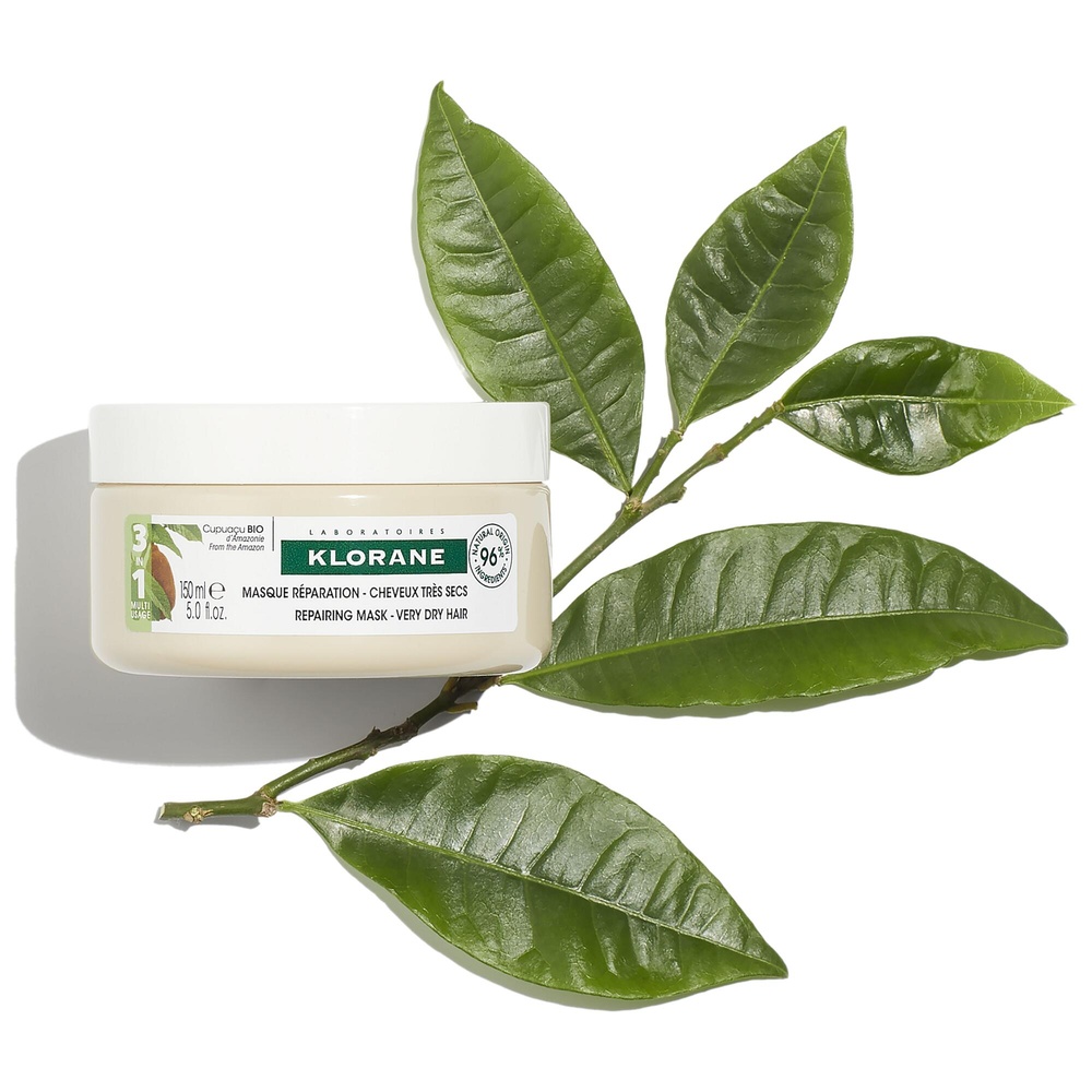 Klorane Klorane - Cupuaçu - Masque nutritif et r éparateur 3 en 1 beurre de Cupuaçu BIO Masque